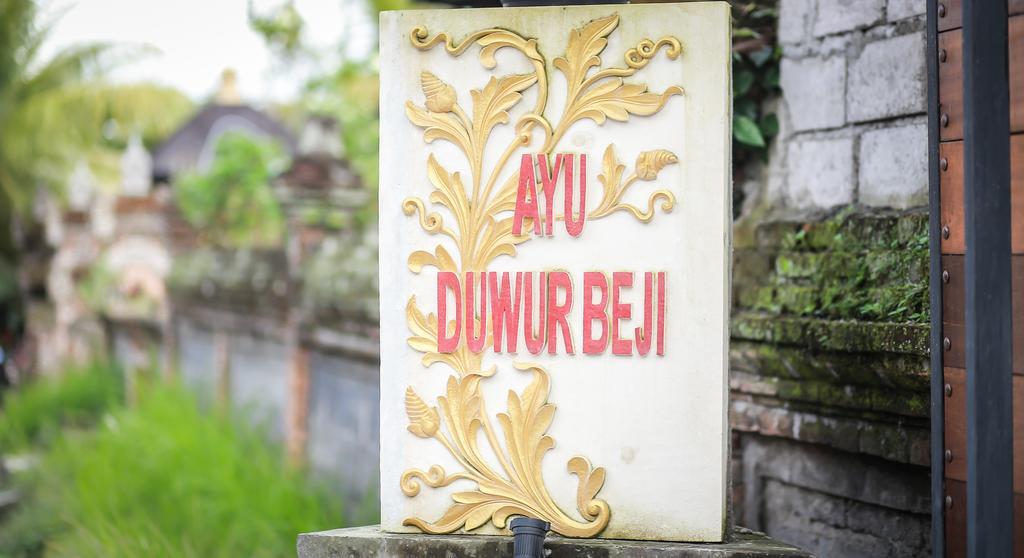 Hotel Ayu Duwur Beji Ubud Zewnętrze zdjęcie
